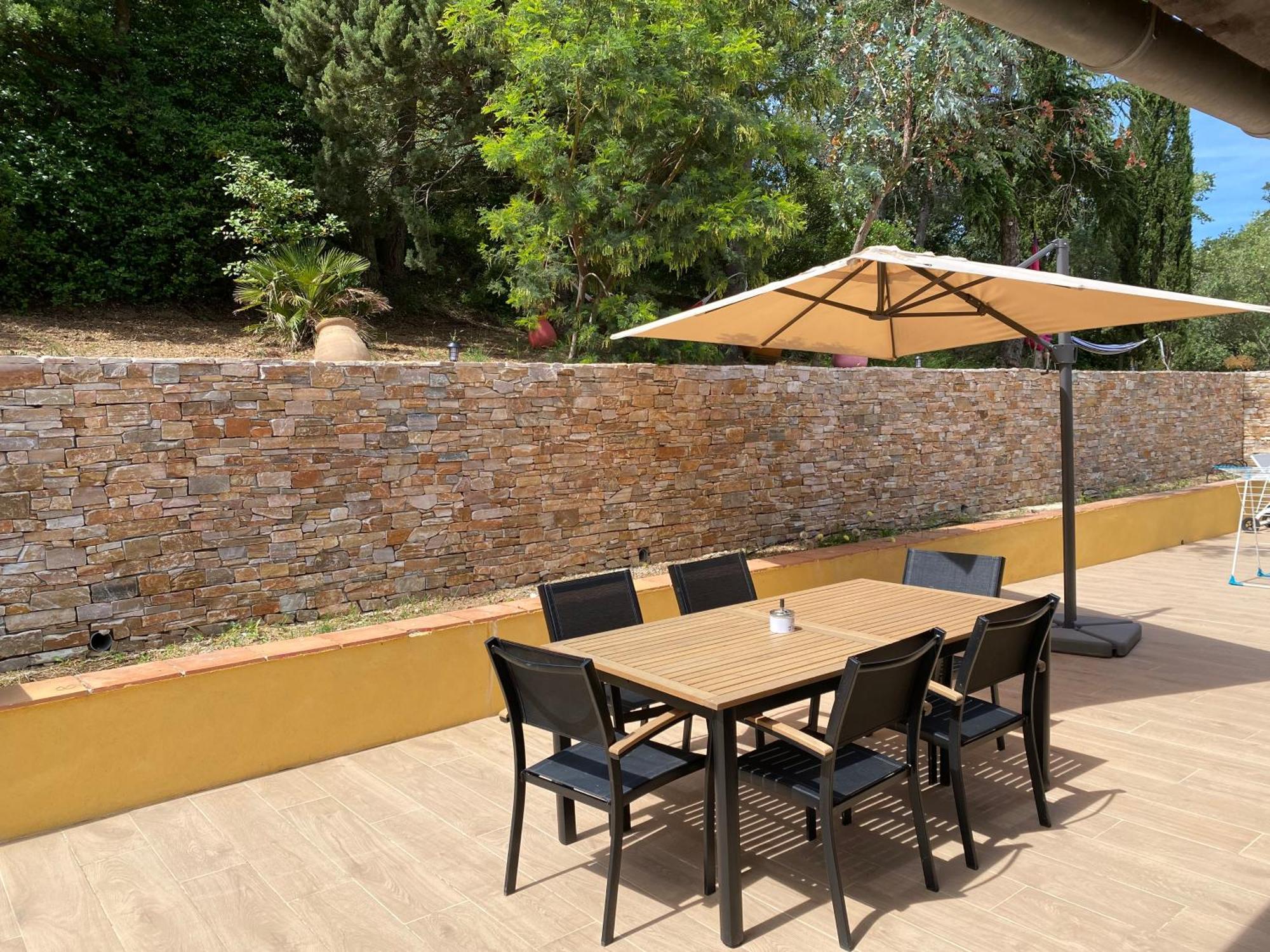 Magnifique Villa Avec Piscine, Sauna Et Hammam La Crau Luaran gambar
