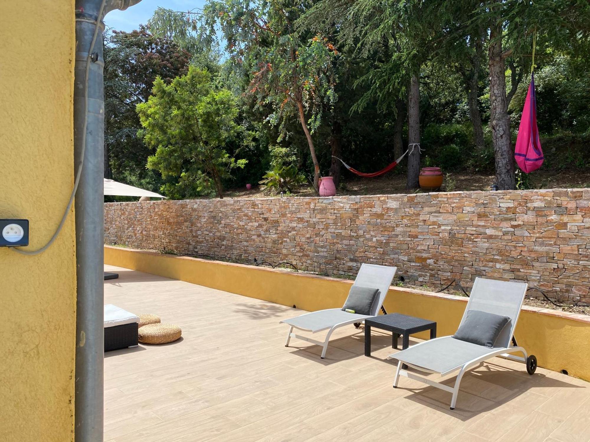 Magnifique Villa Avec Piscine, Sauna Et Hammam La Crau Luaran gambar